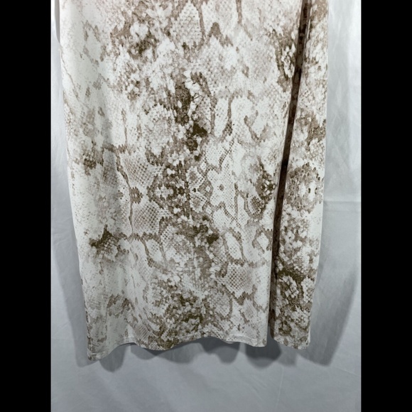 NWT Calvin Klein Ombre Python‎ Sheath Dress Porcelain Rose [PLUS 0X ] - Picture 11 of 12